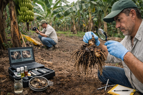 evaluación de nematodos